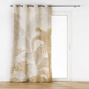 Rideau a oeillets 140 x 260 cm coton/polyester imprime baobab des. place