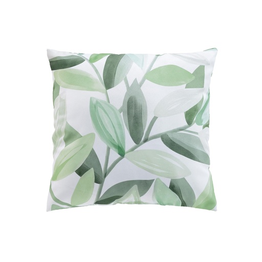 Coussin dehoussable compresse 45 x 45 cm polyester imprime eleonore