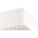 Drap housse 1 personne 90 x 190 cm percale uni 78 fils percaline naturel