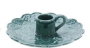 Porcelaine bougeoir tasse vert