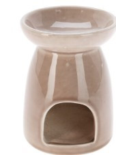 Brûleur d'huile essentielle marron