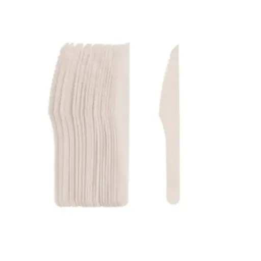 Couteaux - bois - set de 20pcs