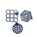 Sous-verre silicone - rectangle