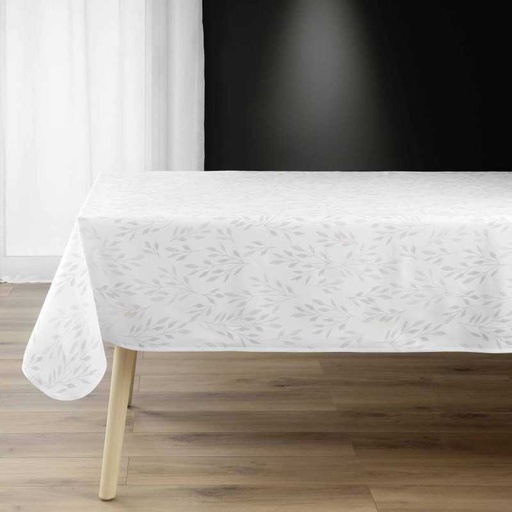 Nappe rectangle 150 x 240 cm polyester imprime metallise lonigold