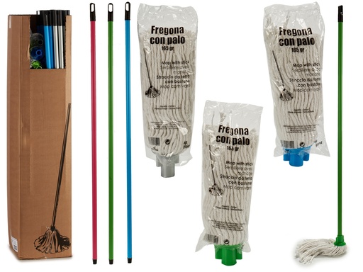 Manche serpillere 120cm 4c 165 gr coton