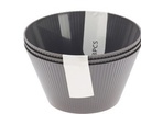 Coupelle d12x6.9cm gris x3