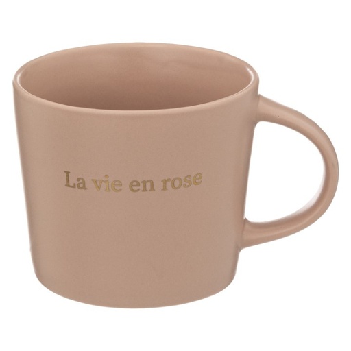 Mug "Belle journée" rose 32cl  
